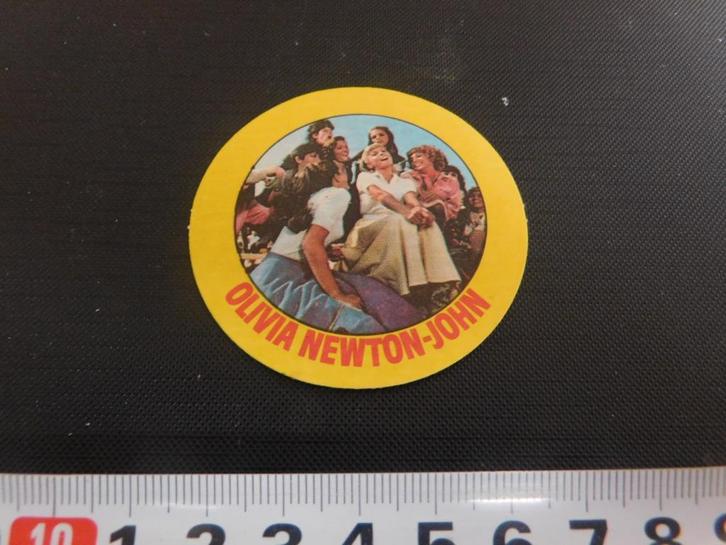 sticker Olivia Newton - John  TY893, Verzamelen, Stickers, Zo goed als nieuw, Ophalen