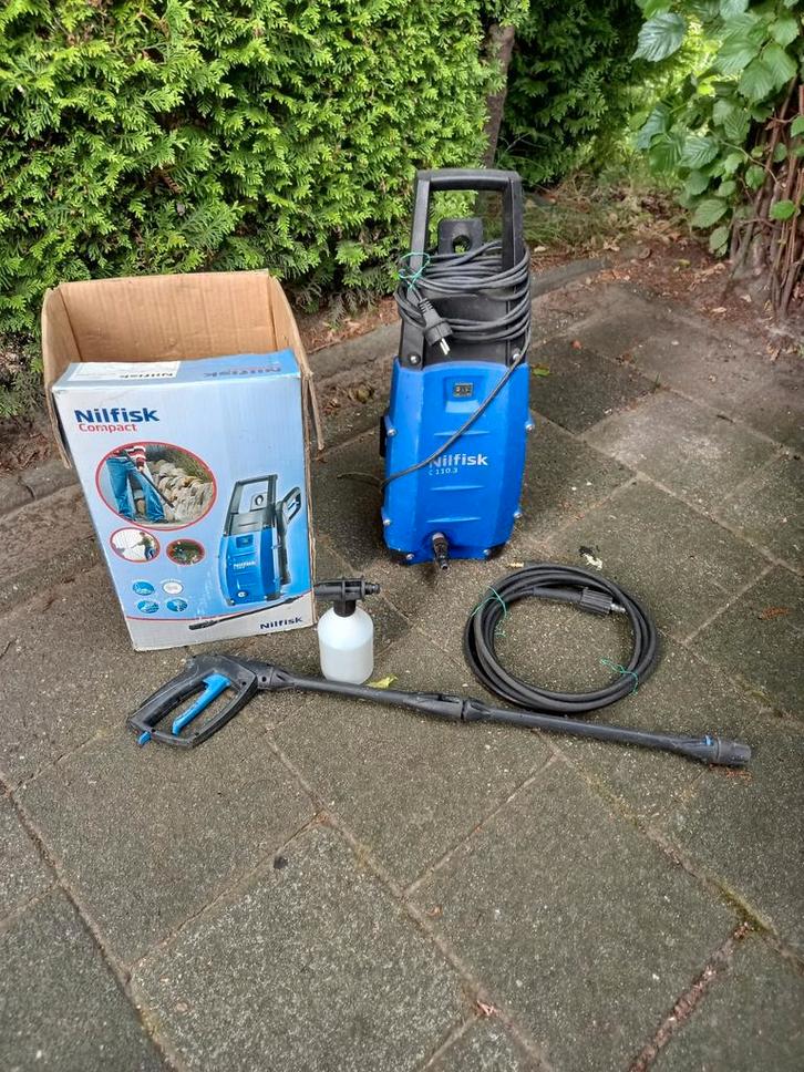 Nilfisk C 110 3 Hogedrukreiniger - Goede Staat!, Tuin en Terras, Hogedrukreinigers, Gebruikt, Elektrisch, Met regelbare waterdruk