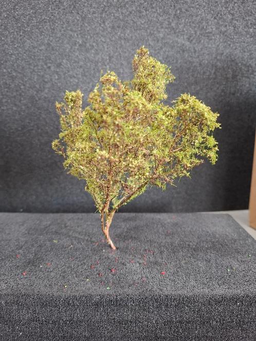Boom bruin-groen - 14cm hoog modelbouw treinen, Hobby en Vrije tijd, Modeltreinen | H0, Nieuw, Natuur, Gelijkstroom of Wisselstroom