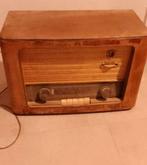 Antieke oude grundig radio, zonder stekker werking onbekend., Antiek en Kunst, Ophalen of Verzenden