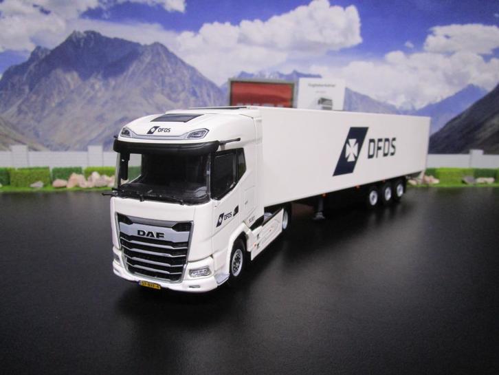 Wsi 01-4545 Daf XG , DFDS, Hobby en Vrije tijd, Modelauto's | 1:50, Nieuw, Bus of Vrachtwagen, Wsi, Ophalen