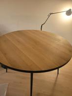 Massief eikenhouten eettafel rond 120 cm van Het Kabinet, Ophalen, Rond, Zo goed als nieuw, 100 tot 150 cm