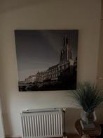 Canvas schilderij Domtoren (De Dom) Utrecht 100 x 100cm, Ophalen, Gebruikt, Schilderij, 100 tot 125 cm