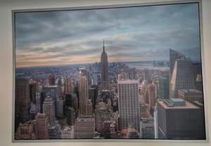 Ikea Vilshult XL New York, Huis en Inrichting, Woonaccessoires | Schilderijen, Tekeningen en Foto's, Zo goed als nieuw, 75 cm of meer