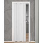 KORTING! Fortesrl Maya vouwdeur zonder glas kleur wit 83x214, 100 tot 150 cm, 200 cm of meer, Wit, Nieuw