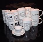 Kopjes en mokken Riverdale, Huis en Inrichting, Ophalen, Zo goed als nieuw, Overige stijlen, Kop(pen) en/of Schotel(s)