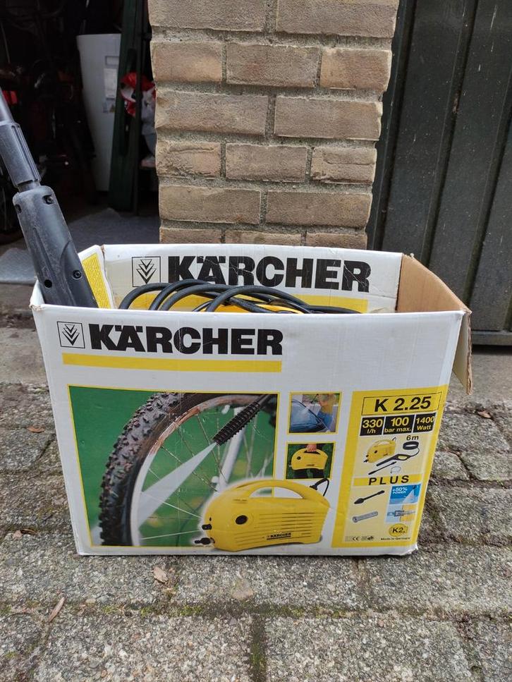 Kärcher K 2.25 Hogedrukreiniger, Tuin en Terras, Hogedrukreinigers, Gebruikt, Elektrisch, Ophalen