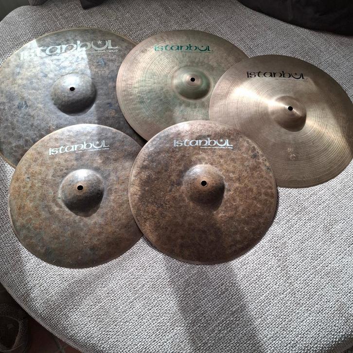 Complete Istanbul agop pre split bekken set voor drumstel, Muziek en Instrumenten, Instrumenten | Toebehoren, Zo goed als nieuw