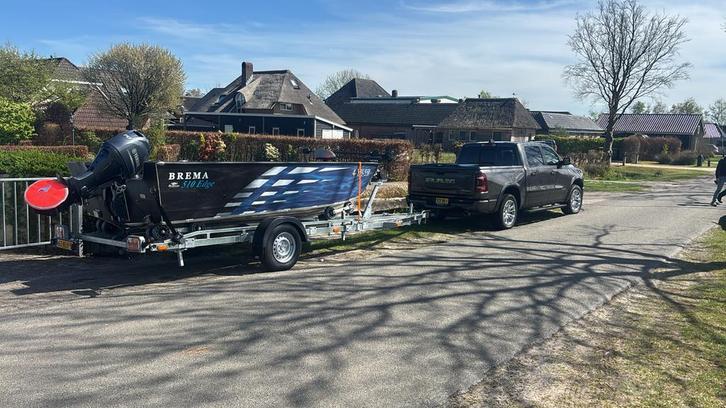 Brema Edge 510 met Yamaha 70pk, Watersport en Boten, Vis- en Consoleboten, Gebruikt, 70 pk of meer, 3 tot 6 meter, Benzine, Buitenboordmotor