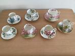 Royal Albert China Bone kopjes en schoteltjes 7 stuks, Ophalen of Verzenden