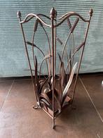 Vintage metalen paraplubak / houder – 56 cm, Huis en Inrichting, Woonaccessoires | Paraplubakken, Ophalen, Zo goed als nieuw, Metaal