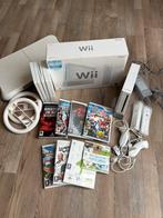 Nintendo Wii Set met Spellen & Accessoires, Spelcomputers en Games, Spelcomputers | Nintendo Wii, Ophalen, Gebruikt, Met 2 controllers