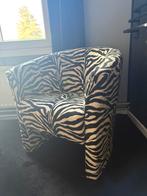 Fauteuil panter patroon, Eenpersoons, Ophalen of Verzenden, Zo goed als nieuw, Minder dan 150 cm