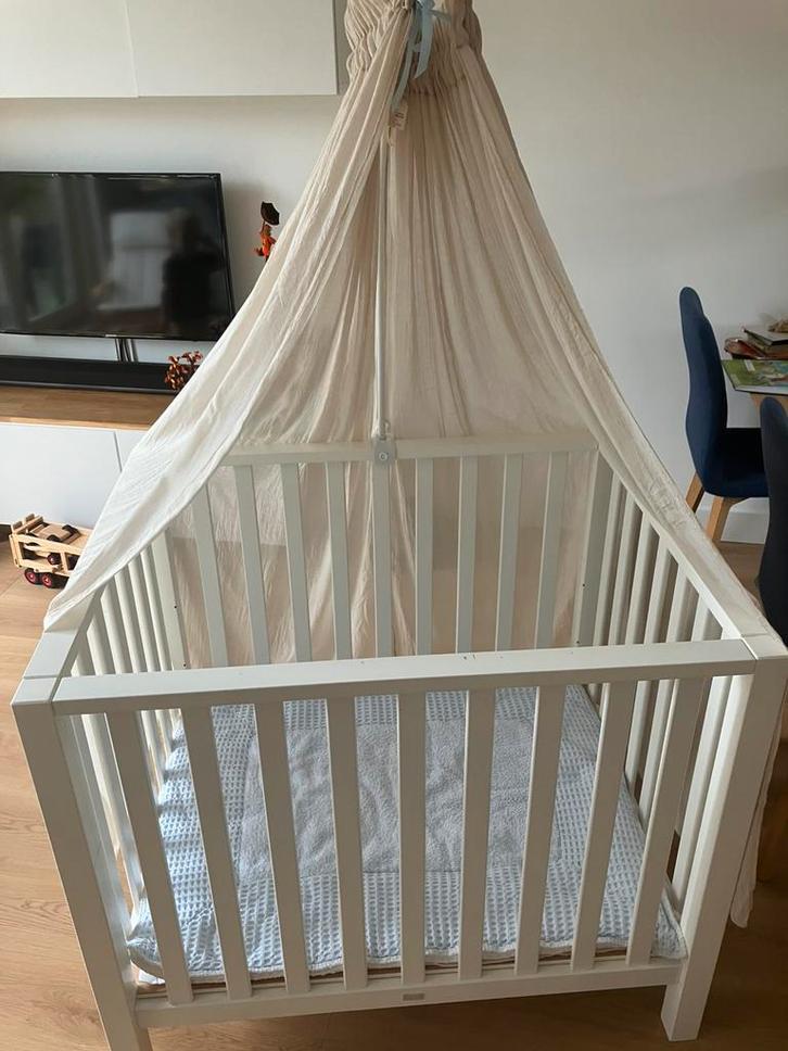 TWF box met boxkleed koeka en hemeltje jolein, Kinderen en Baby's, Babywiegjes en Ledikanten, Gebruikt, Overige typen, Ophalen