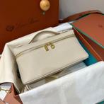 Loro Piana Extra Pocket Mini Pouch - Schoudertas - Echt Leer, Ophalen of Verzenden, Nieuw, Beige