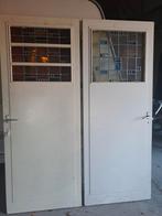 Glas in Lood Deuren - Prachtige Set!, Doe-het-zelf en Verbouw, Deuren en Horren, Ophalen, 80 tot 100 cm, Binnendeur, 200 tot 215 cm