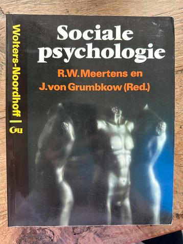 Sociale psychologie 🔆 R.W. Meertens en J. Von Grumbkow beschikbaar voor biedingen