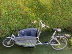 Gazelle cabby bakfiets. Lichtgewicht en opvouwbaar., Fietsen en Brommers, Fietsen | Bakfietsen, Ophalen of Verzenden, Zo goed als nieuw