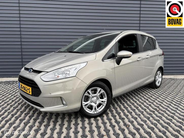 Ford B-Max 1.6 TI-VCT Titanium Automaat | Navi | Trekhaak, Auto's, Ford, Bedrijf, Te koop, B-Max, ABS, Achteruitrijcamera, Airbags
