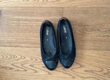 Gabor Ballerina's zwart lak, maat 38 (5) beschikbaar voor biedingen