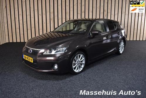 Lexus CT 200h Hybrid 151dkm Leer Dealerauto Clima Navi Cruis, Auto's, Lexus, Bedrijf, Te koop, CT-H, ABS, Achteruitrijcamera, Airbags