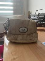 Leren Fossil schoudertas, Ophalen, Zo goed als nieuw, Bruin