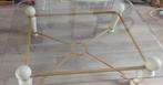 Salontafel en 2 hoektafels, Ophalen, 100 tot 150 cm, 50 tot 100 cm, Glas