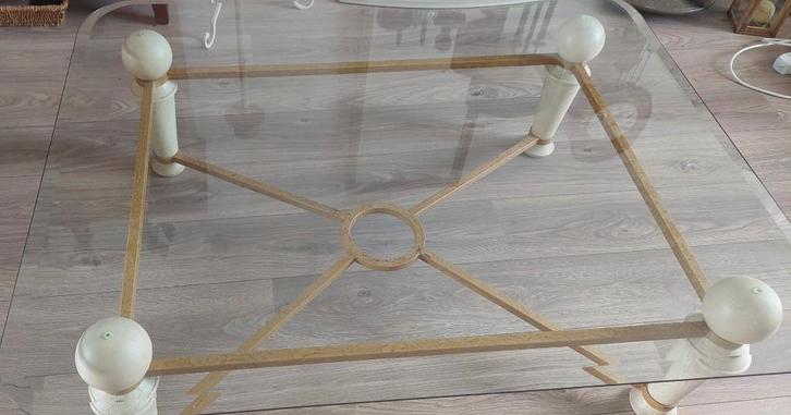 Salontafel en 2 hoektafels, Huis en Inrichting, Tafels | Salontafels, Minder dan 50 cm, 50 tot 100 cm, 100 tot 150 cm, Rechthoekig