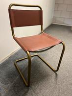 Set van 4 stoelen, Ophalen, Gebruikt, Bruin, Leer