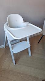 Stokke steps meegroeistoel wit limited edition, Ophalen, Gebruikt, Meegroeistoel, Stoelverkleiner