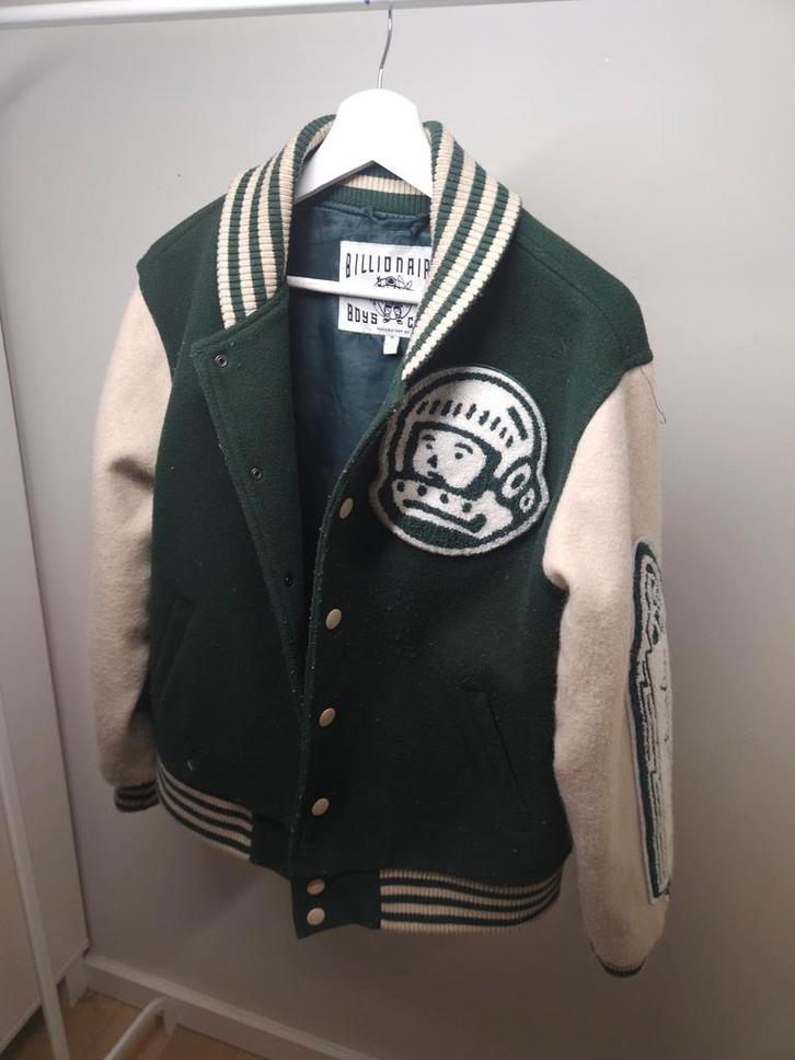 Billionaire Boys Club Varsity Jacket, Kleding | Heren, Jassen | Zomer, Nieuw, Maat 46 (S) of kleiner, Groen, Verzenden