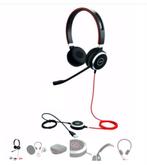 Jabra Evolve 40 Duo - Zo goed als nieuw! Nieuwprijs 129 euro, Audio, Tv en Foto, Koptelefoons, Ophalen of Verzenden, Zo goed als nieuw