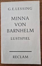 Minna von Barnhelm Lustspiel, Boeken, Ophalen of Verzenden, Gelezen
