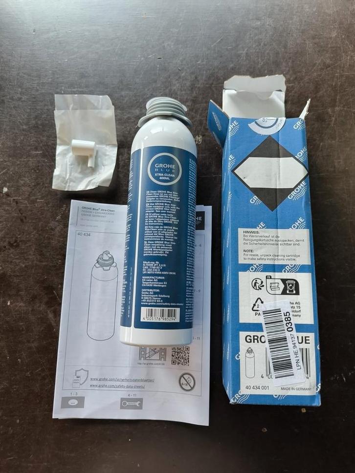 GROHE Blue reinigingsset desinfectie Blue koeler 40434001, Doe-het-zelf en Verbouw, Sanitair, Nieuw, Ophalen of Verzenden
