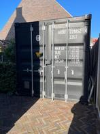 Zeecontainer 20 ft, Ophalen, 200 tot 400 cm, Schuur, Zo goed als nieuw