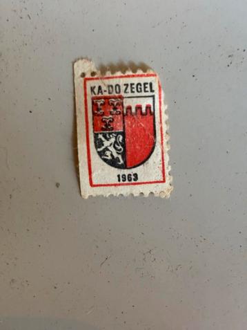 Postzegel : kadozegel 1963 beschikbaar voor biedingen