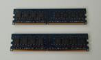 2 x Nanya 1GB DDR2 Geheugenmodule, Computers en Software, RAM geheugen, Ophalen, Zo goed als nieuw, DDR2, Desktop
