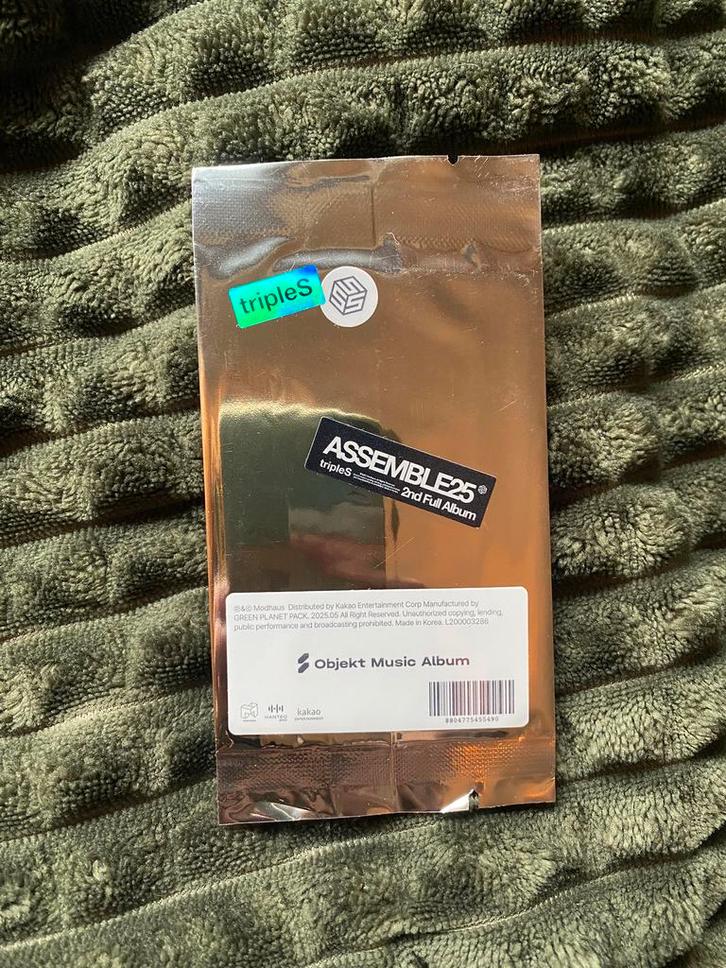 SEALED TripleS assemble25 objekt album nieuw ongeopend, Verzamelen, Muziek, Artiesten en Beroemdheden, Nieuw, Ophalen of Verzenden