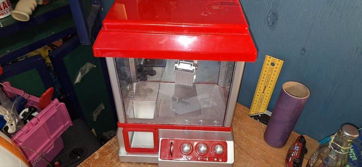 Grijpmachine met licht en geluid. Werkt prima (51025), Kinderen en Baby's, Speelgoed | Overig, Zo goed als nieuw, Jongen of Meisje