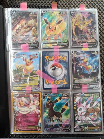  Zeldzaam Eeveelutions pokemon kaarten nm+. Vintage modern  beschikbaar voor biedingen