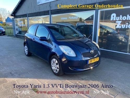 TOYOTA Yaris 1.3 16V VVT-I 3DR Sol Airco Boekjes !, Auto's, Toyota, Bedrijf, Te koop, Yaris, ABS, Airbags, Airconditioning, Alarm