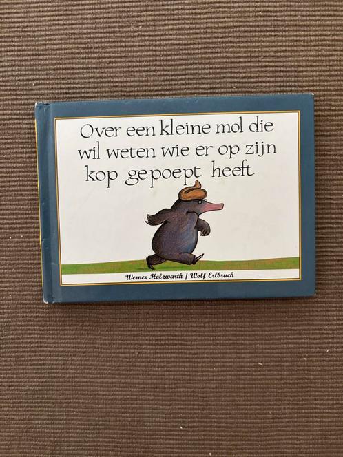 Kleine Mol - Wie heeft op mijn kop gepoept?, Boeken, Kinderboeken | Jeugd | onder 10 jaar, Gelezen, Fictie algemeen, Ophalen of Verzenden