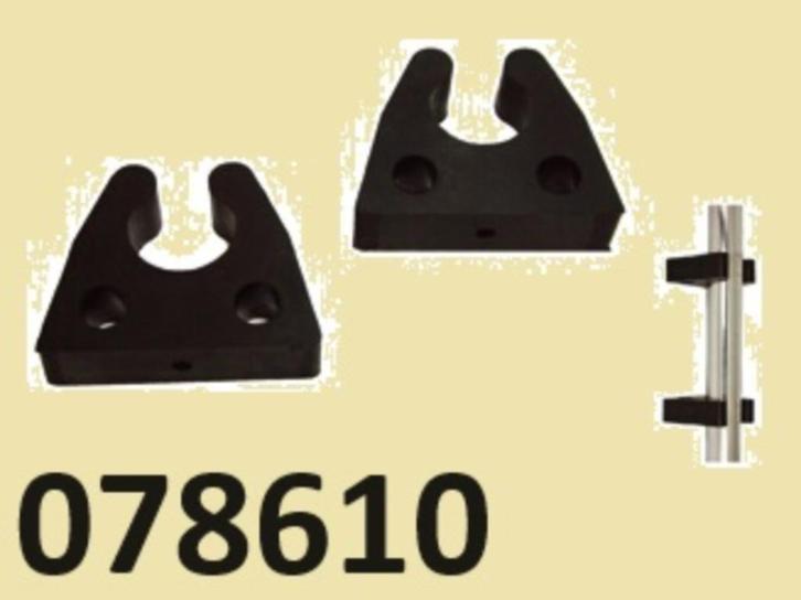 078610 Rubber klemmen voor pijpdikte Ø 22-25 mm. € 9,95., Watersport en Boten, Accessoires en Onderhoud, Nieuw, Overige typen
