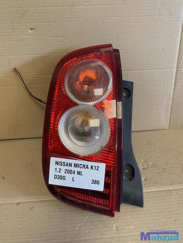 NISSAN MICRA 3 K12 Links achterlicht 2002-2010 beschikbaar voor biedingen