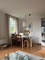 Witte Ikea Eetkamertafel (kan uitgeklapt worden), Huis en Inrichting, Tafels | Eettafels, Ophalen, Gebruikt, 50 tot 100 cm, Vijf personen of meer