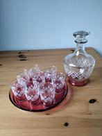 Antiek Frans Likeurset - Karaaf & Glazen, Antiek en Kunst, Ophalen of Verzenden