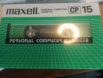 NIeuw in seal, Maxell CP 15, personal computer cassette €15 beschikbaar voor biedingen