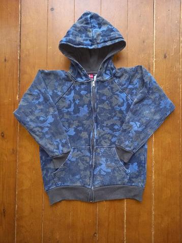 Sweater/vest met capuchon - mt 152 - Oiboi beschikbaar voor biedingen