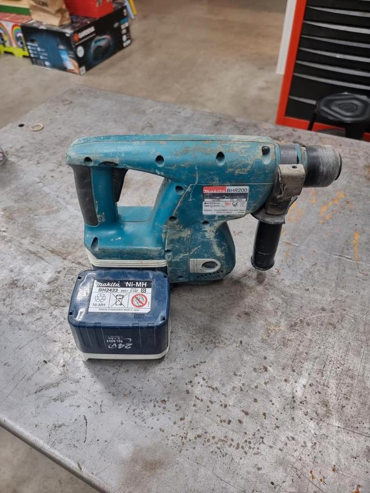 Makita Klopboormachine BHR200, Doe-het-zelf en Verbouw, Gereedschap | Boormachines, Gebruikt, Boor- en/of Breekhamer, 400 tot 600 watt
