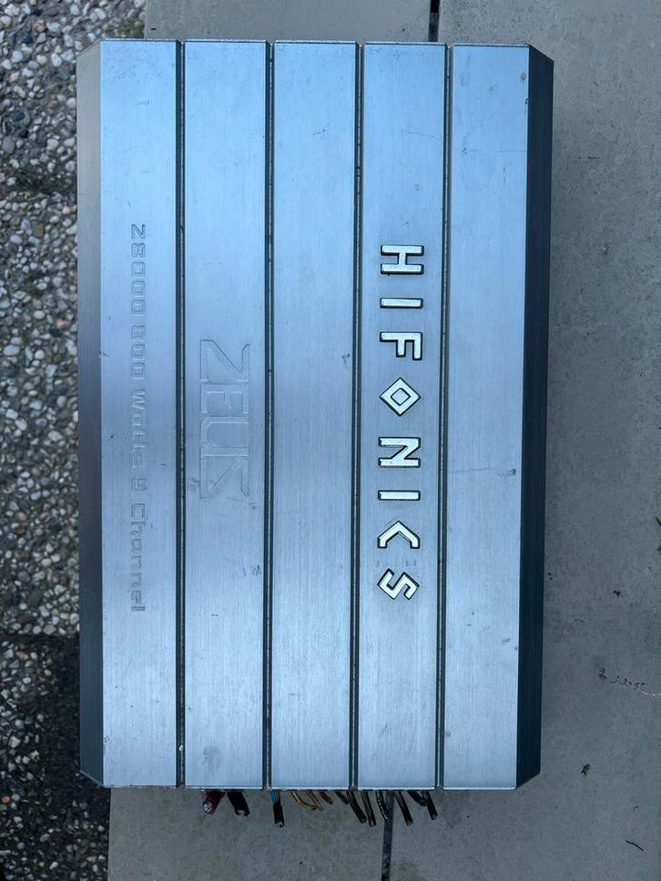 Hifonics Zeus Z8000 - 800W 5-Kanaals Versterker, Auto diversen, Autospeakers, Gebruikt, Ophalen